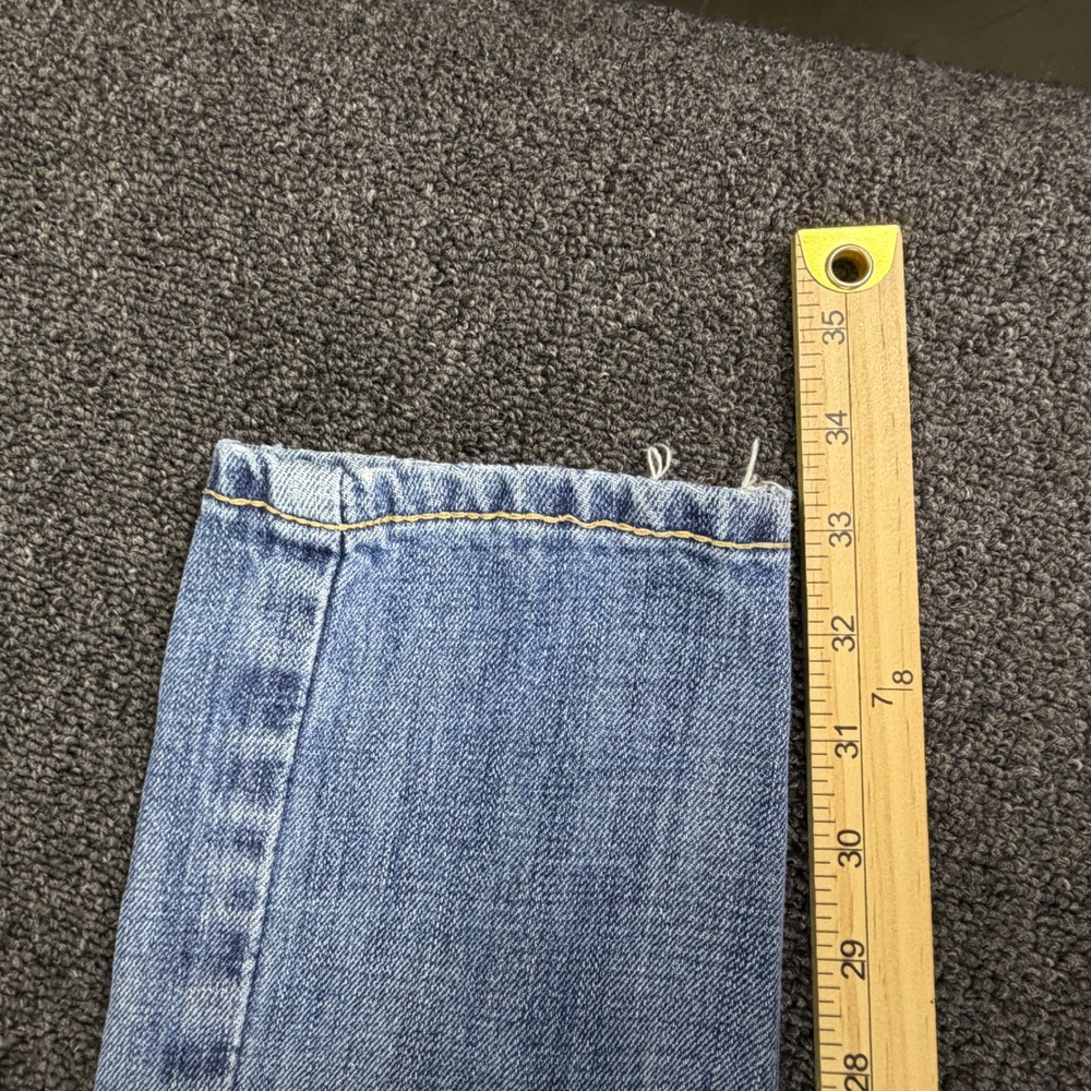 Ariat Jeans Mens 31x36 Fits (30x33) M4 Low Rise Boot Cut Blue Light Wash Denim - Picture 4 of 10